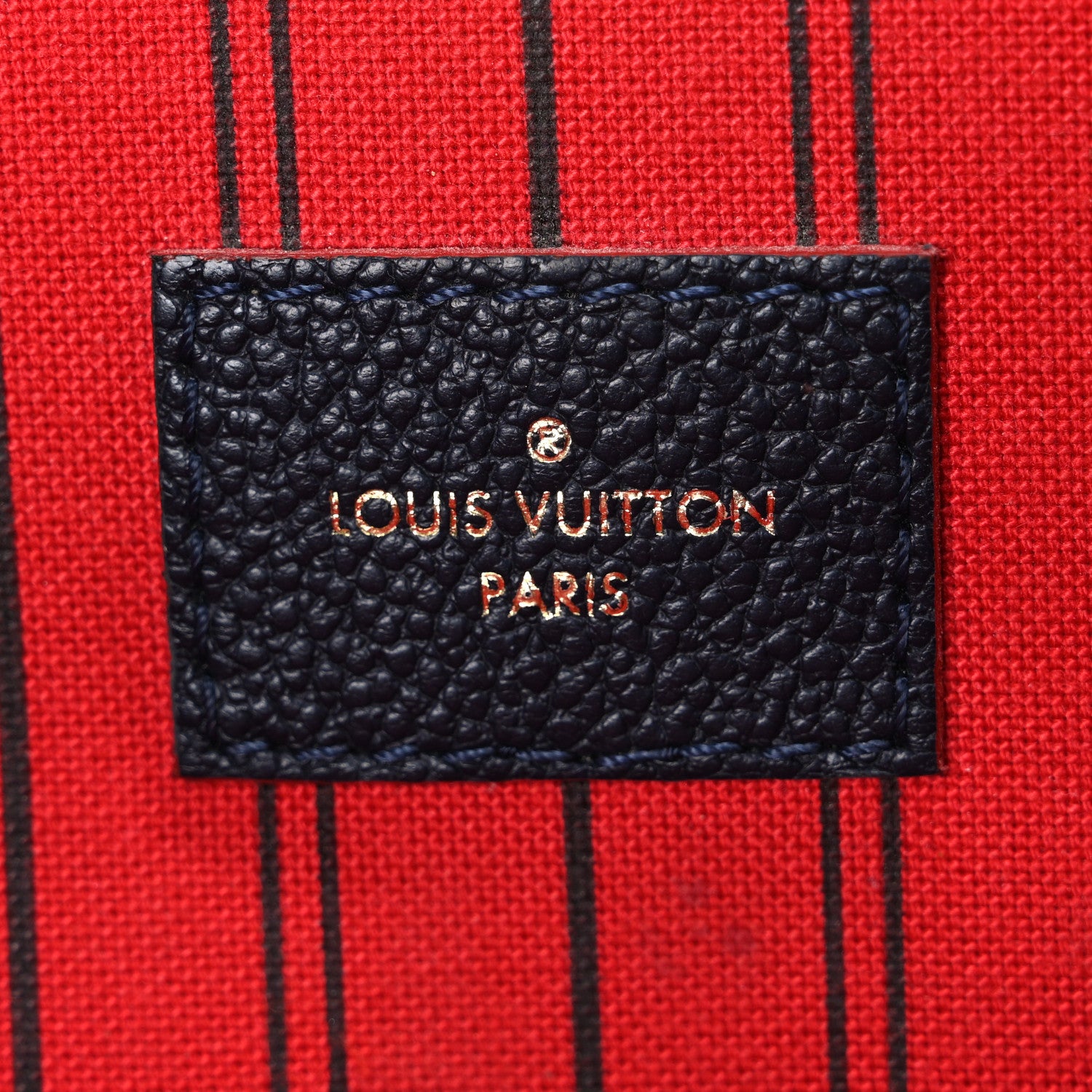 Louis Vuitton Empreinte Pochette Metis Marine Rouge 6 of 12