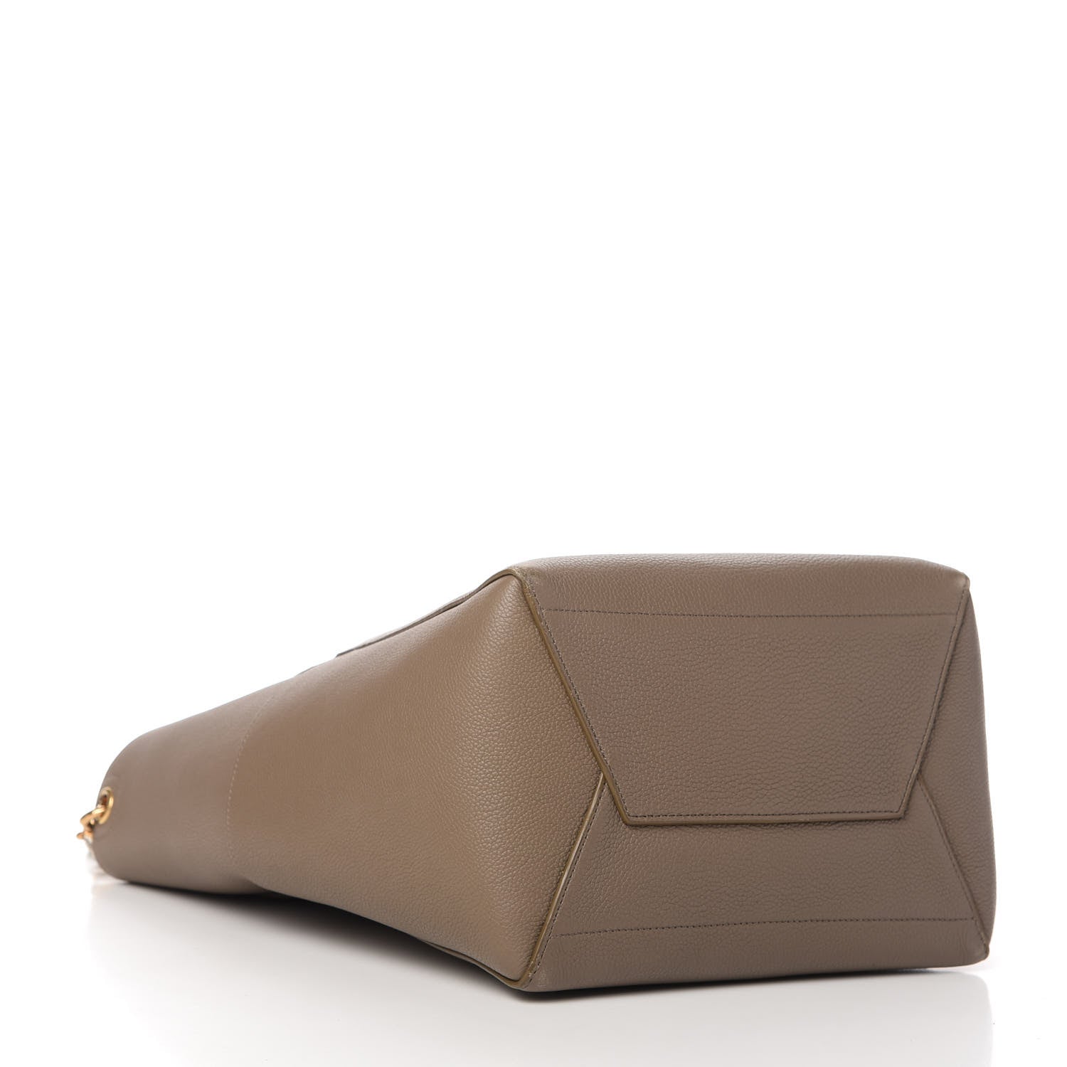 Celine Soft Grained Calfskin Sangle Bucket Bag Taupe 4 of 8