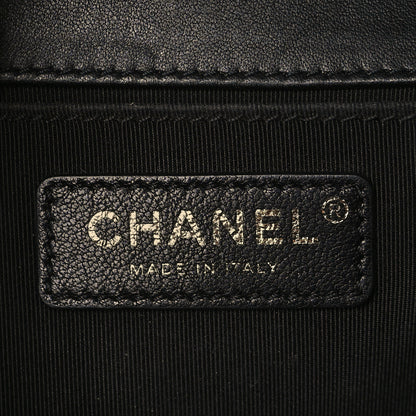 Chanel Lambskin Quilted Medium Boy Flap Black 5 of 10