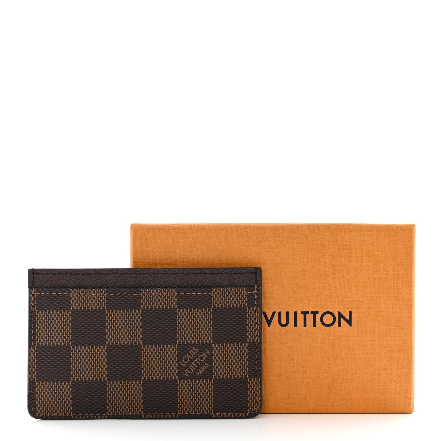 Damier Ebene Card Holder