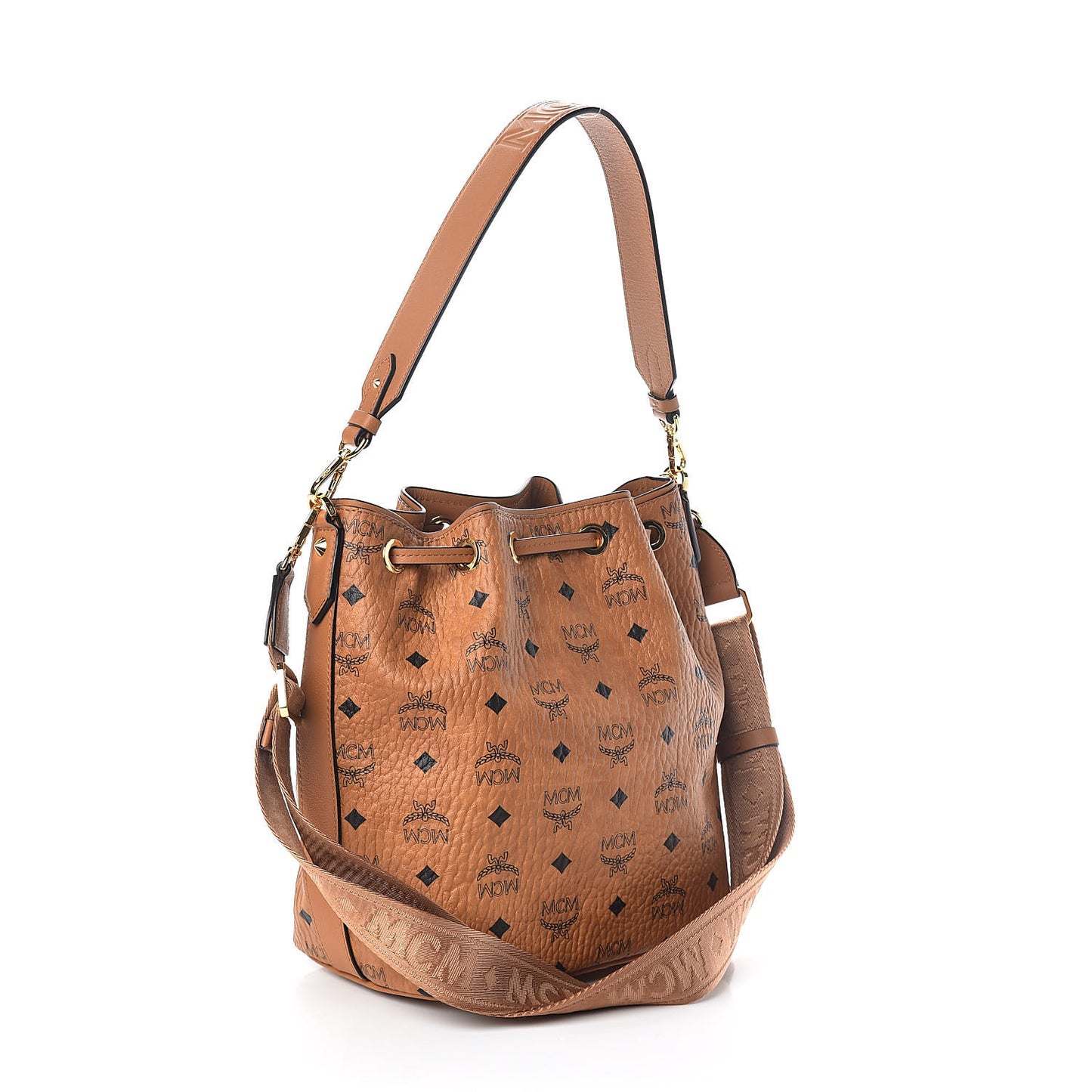 Visetos Essential Drawstring Bag Cognac