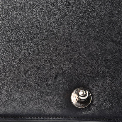 Chanel Calfskin Double Stitch Medium Boy Flap Black 16 of 16