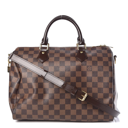 Louis Vuitton Damier Ebene Speedy Bandouliere 30 1 of 16