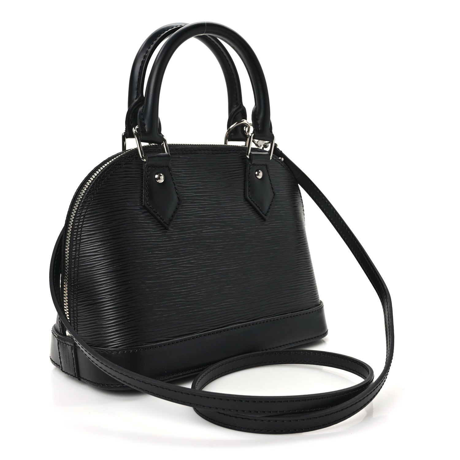 Louis Vuitton Epi Alma BB Black 3 of 10