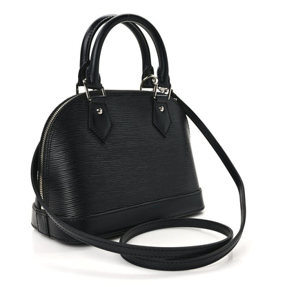 Louis Vuitton Epi Alma BB Black 3 of 10