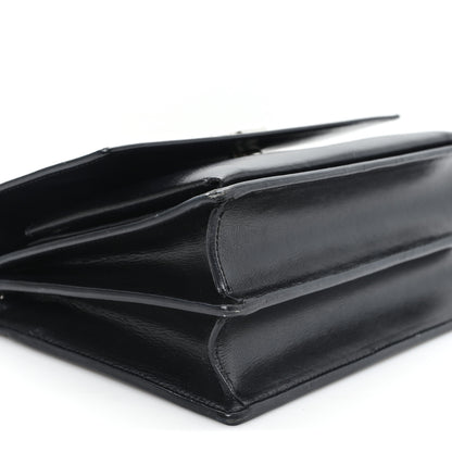 Saint Laurent Calfskin Medium Monogram Sunset Black 9 of 13