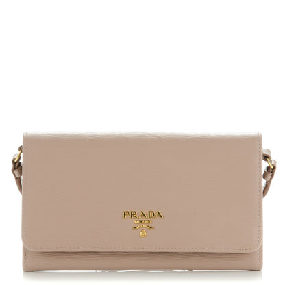 Prada Vitello Move Flap Wallet Cammeo 1 of 8