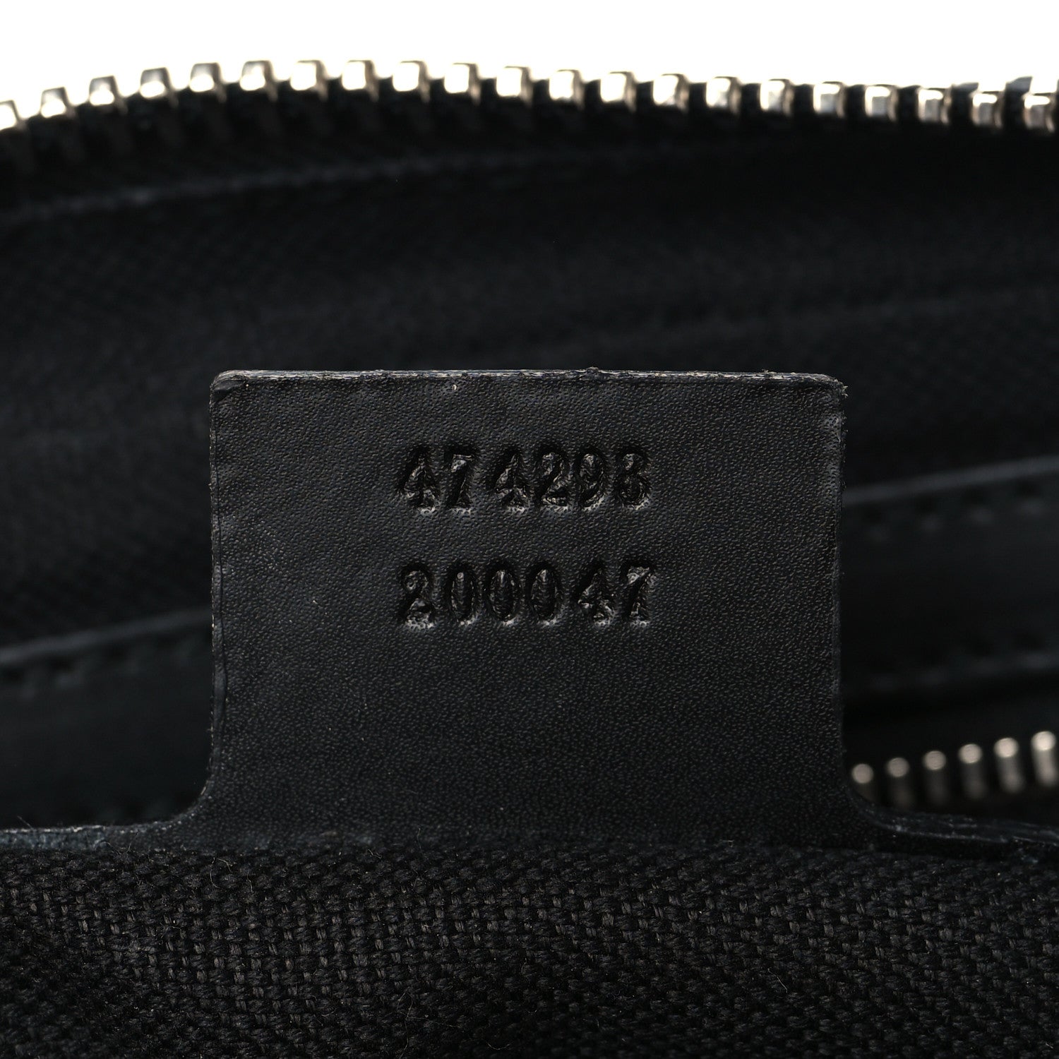 Gucci Soft GG Supreme Monogram Web Belt Bag Black Grey 7 of 7