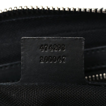 Gucci Soft GG Supreme Monogram Web Belt Bag Black Grey 7 of 7