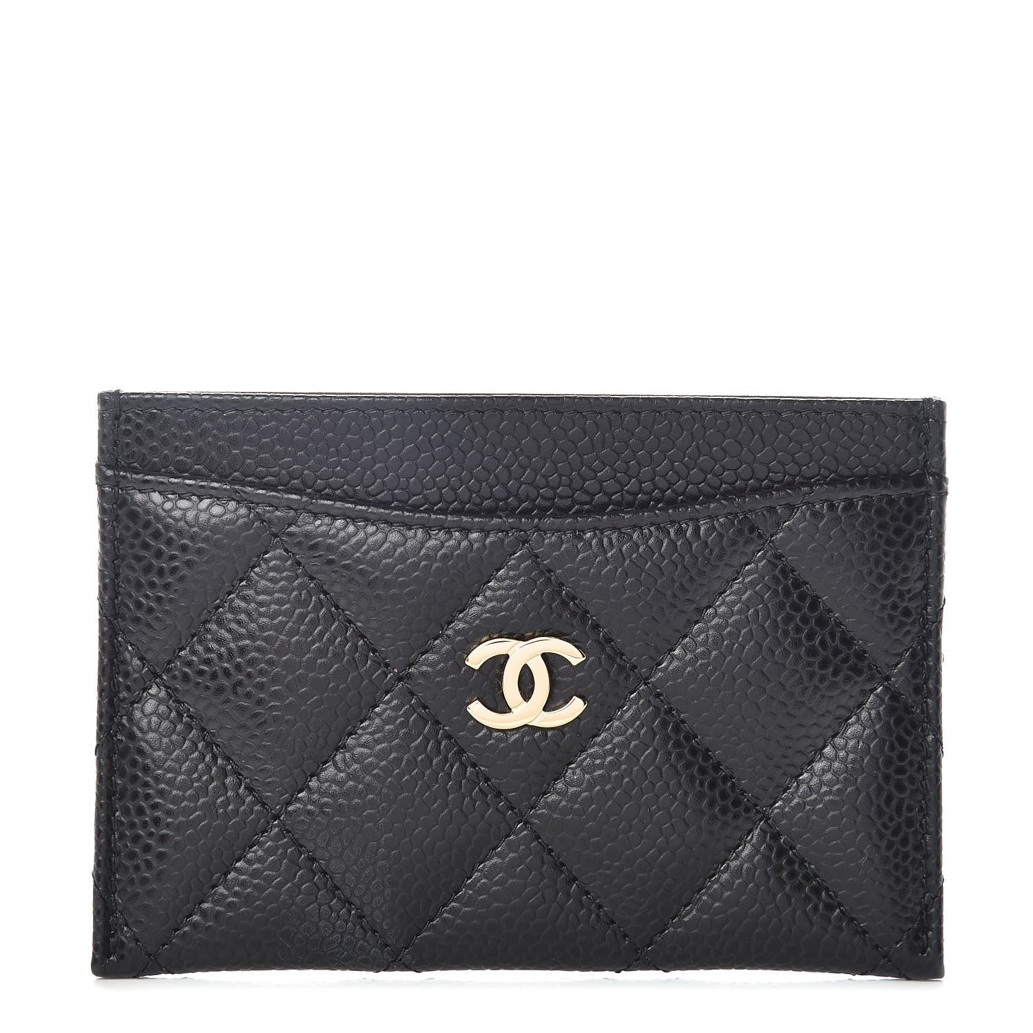 Chanel Caviar Quilted Card Holder Black 1 of 8