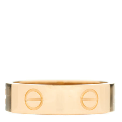 Cartier 18K Yellow Gold 5.5mm LOVE Ring 57 8 2 of 3