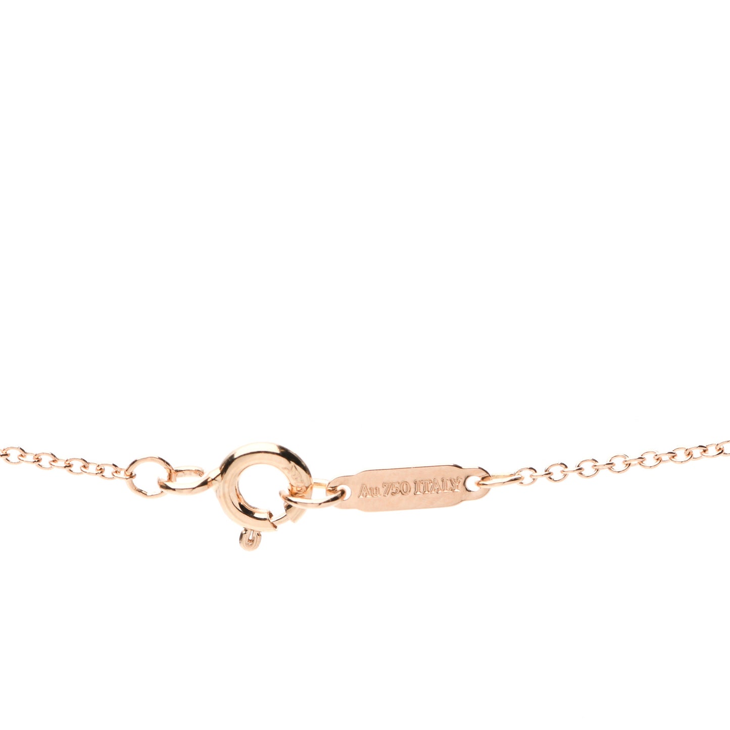 18K Rose Gold Diamond Paper Flowers Pendant Necklace