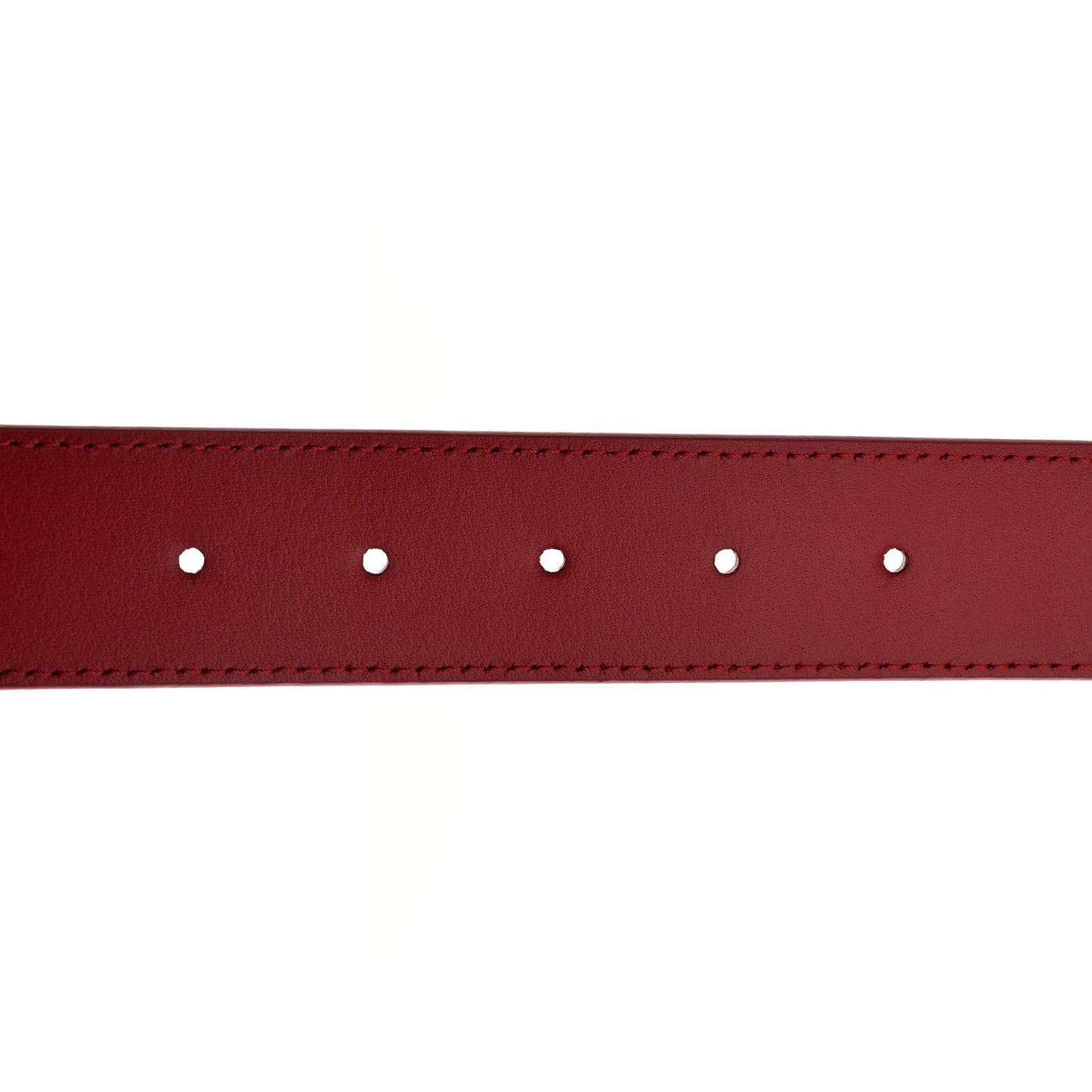 Calfskin 35mm LV New Wave Belt 90 36 Red