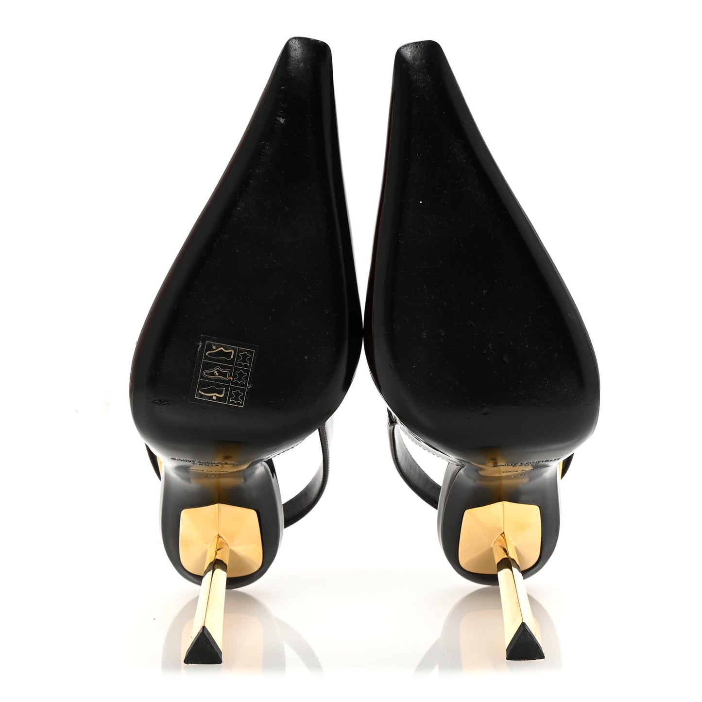 Vernice Gloss Lee 110 Slingback Pumps 38 Marron Glacé