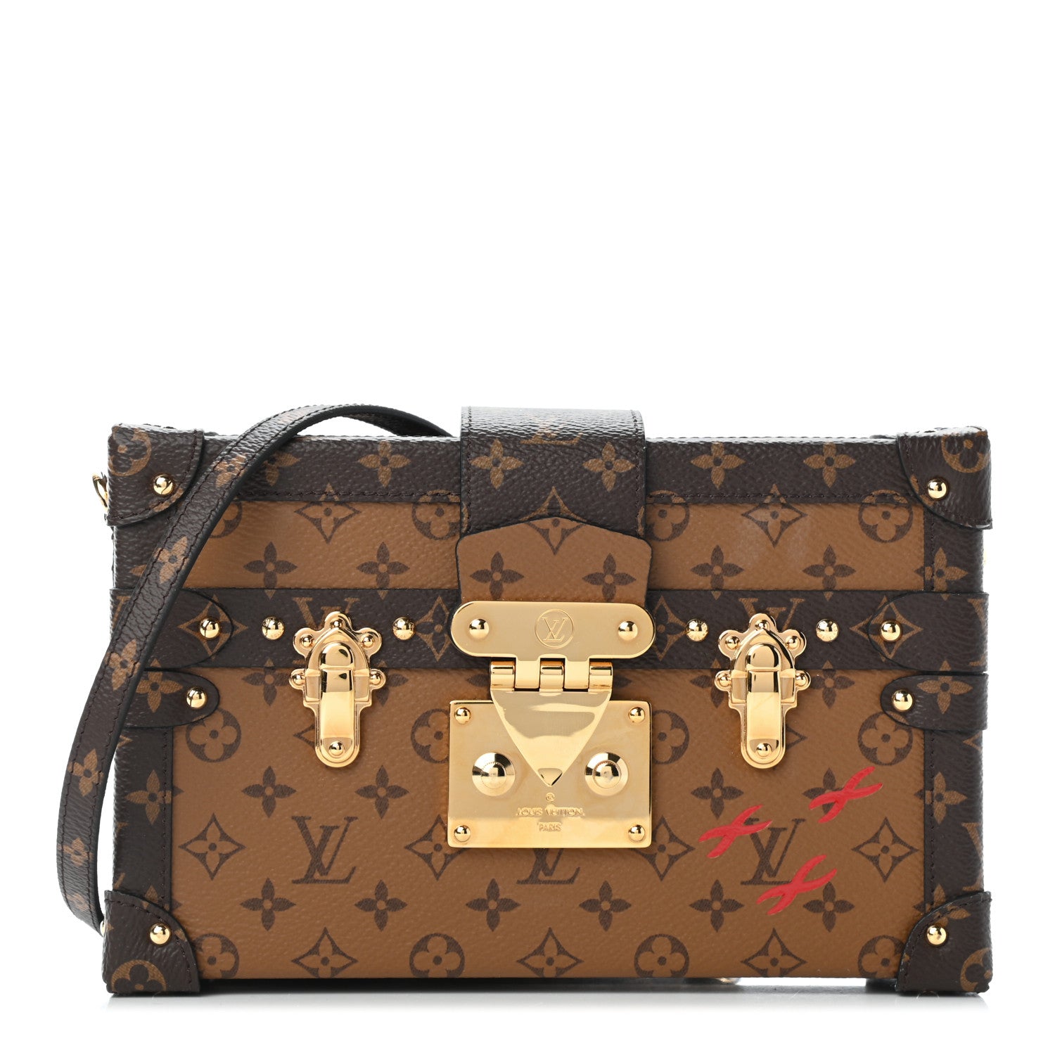 Louis Vuitton Reverse Monogram Petite Malle 1 of 8