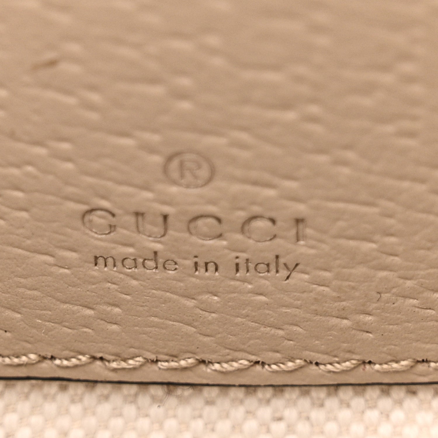 Gucci GG Supreme Monogram Textured Dollar Calfskin Web Mini Ophidia Top Handle Bowler Bag Beige Mystic White Oatmeal 6 of 14