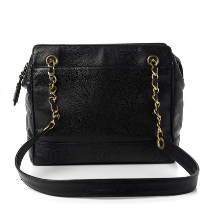 Chanel Caviar CC Shoulder Bag Black 1 of 10