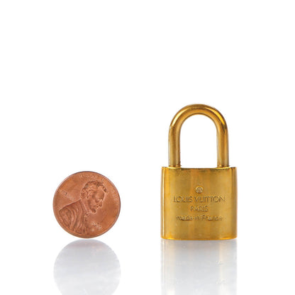 Louis Vuitton Brass Lock and Key Set #309 2 of 5