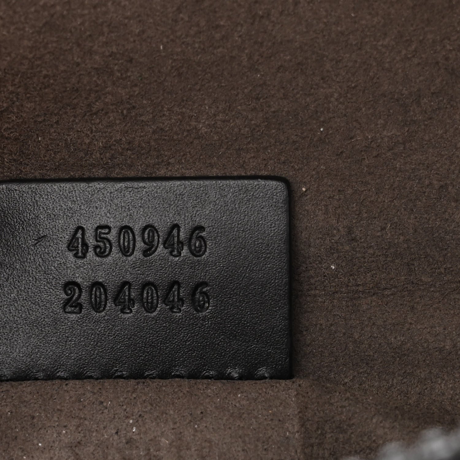 Gucci GG Supreme Monogram Belt Bag Black 7 of 10