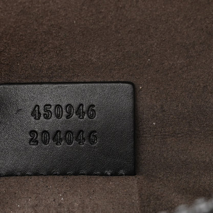 Gucci GG Supreme Monogram Belt Bag Black 7 of 10