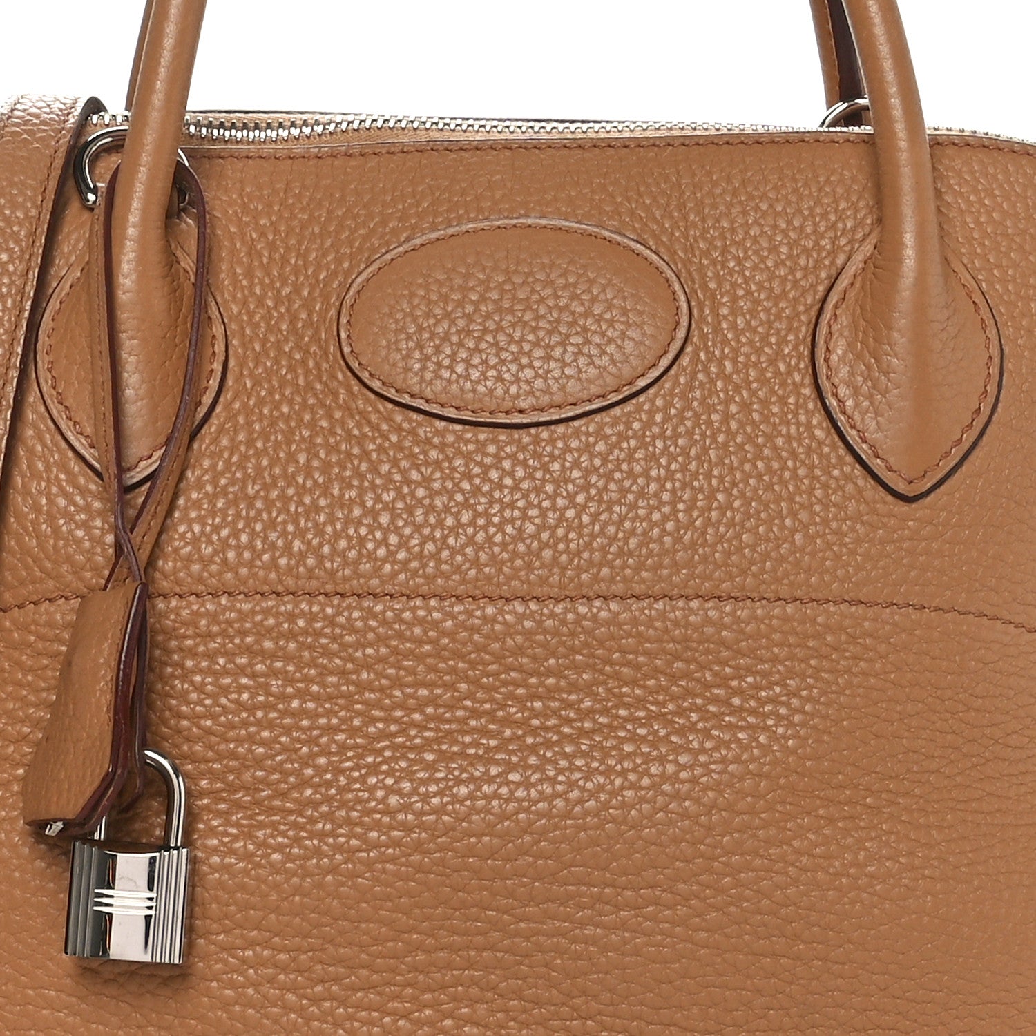Hermes Taurillon Clemence Bolide 31 Tabac Camel 5 of 9