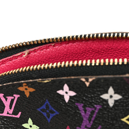 Louis Vuitton Monogram Multicolor Cosmetic Pouch Black Grenade 7 of 7