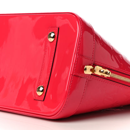 Louis Vuitton Vernis Alma PM Hot Pink 8 of 8