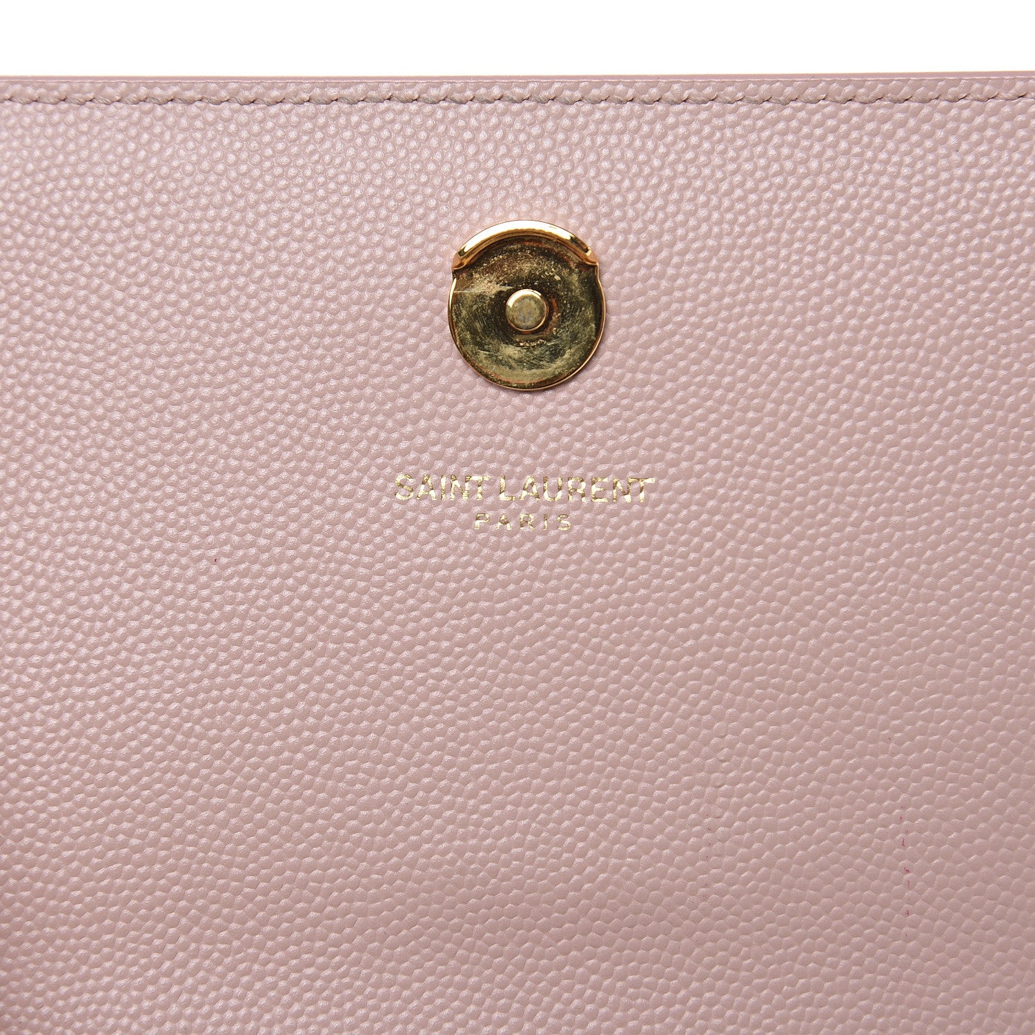 Saint Laurent Grain De Poudre Small Monogram Kate Satchel Pale Blush 6 of 12