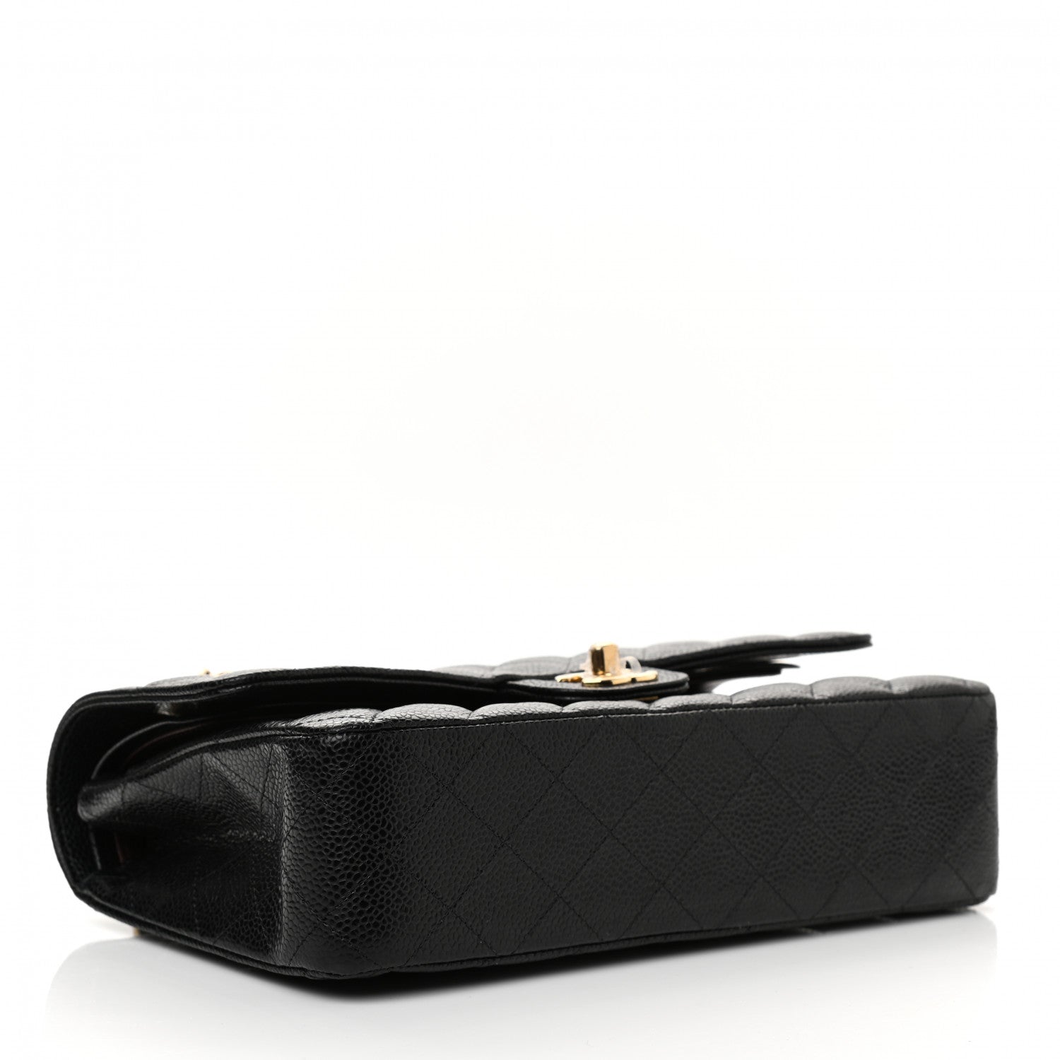 Chanel Caviar Quilted Medium Double Flap Black 5 of 12