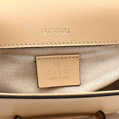Gucci Azalea Calfskin Web Mini Horsebit 1955 Shoulder Bag Bubble Tea 6 of 11