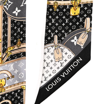 Louis Vuitton Silk Monogram Let's Go BB Bandeau Black 2 of 3