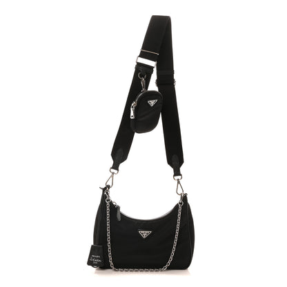 Prada Nylon Re-Edition 2005 Shoulder Bag Black 1 of 11