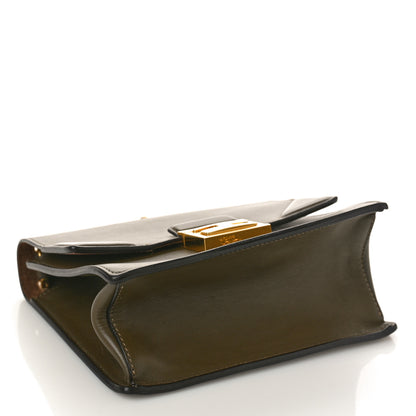 Fendi Vitello Grace Matte Small Kan U Shoulder Bag Wood 4 of 8