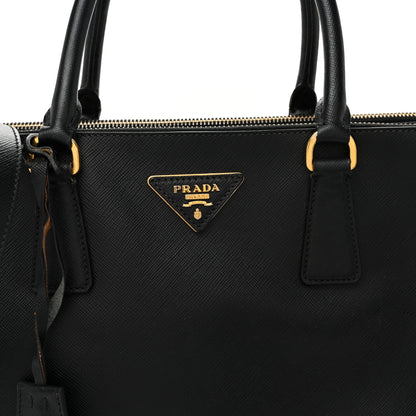 Prada Saffiano Lux Medium Galleria Double Zip Tote Black 8 of 11