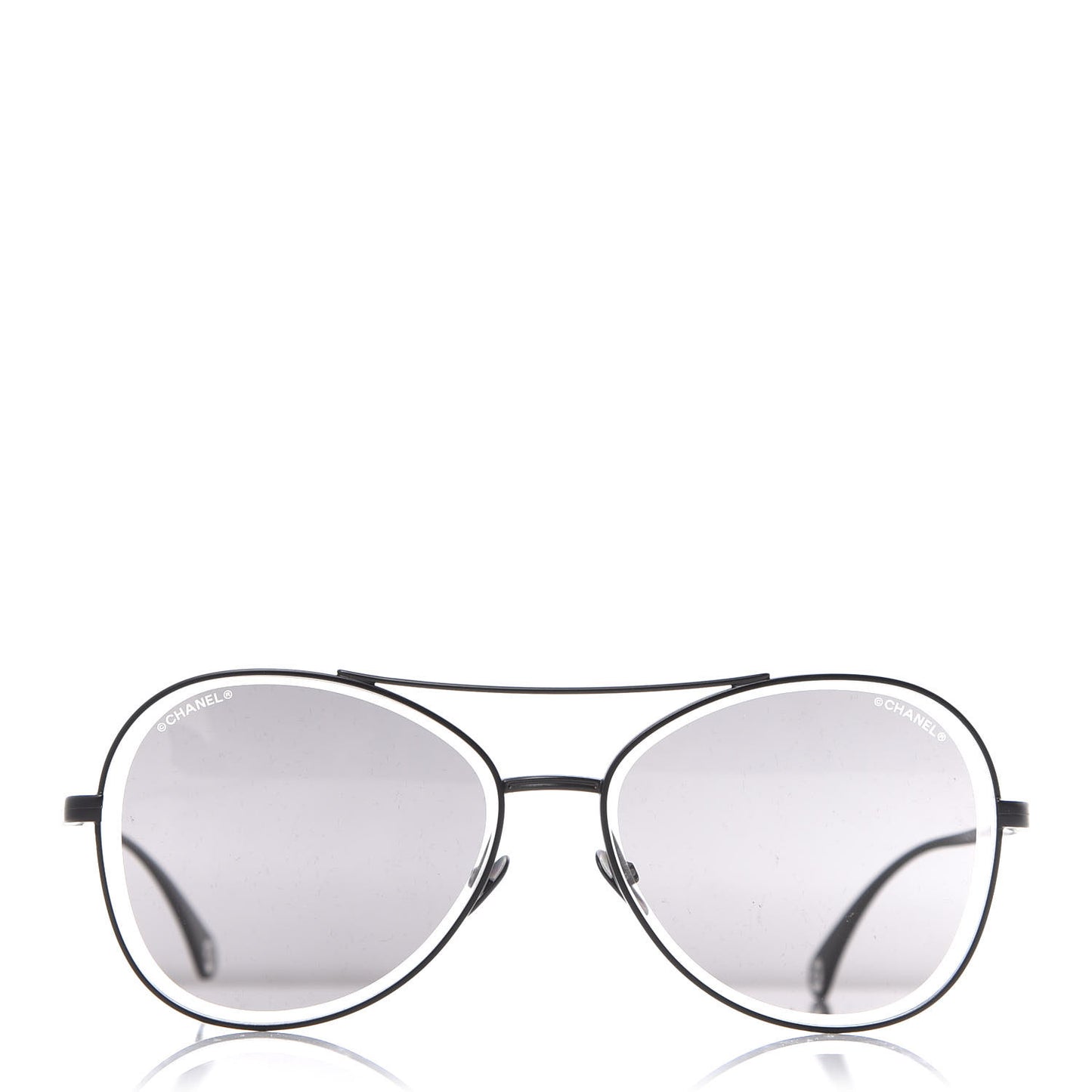 Metal Pilot Sunglasses 4260 Black