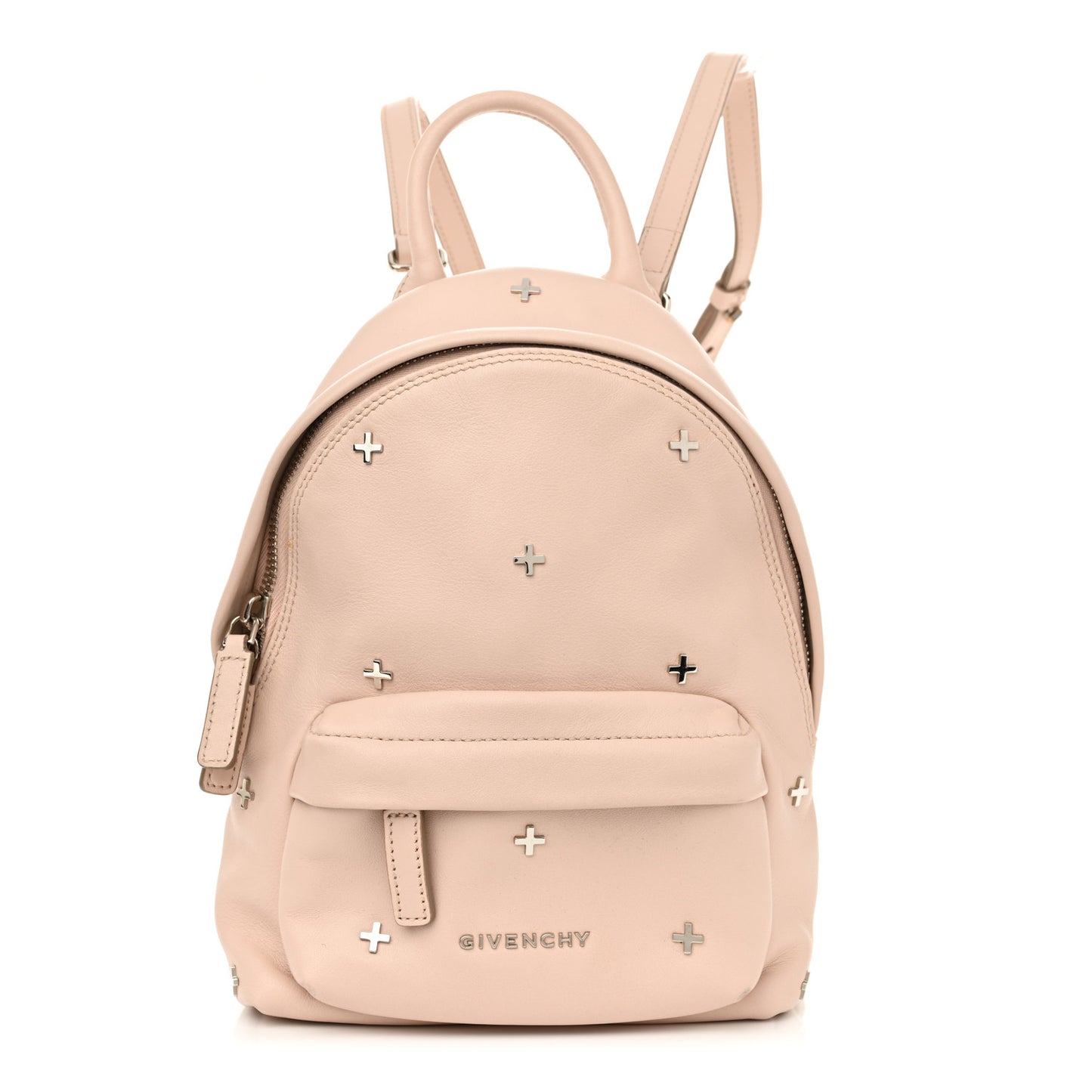 Smooth Calfskin Nano Cross Backpack Nude Pink