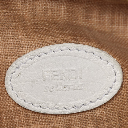 Fendi Cuoio Romano Selleria Crossbody White 6 of 11
