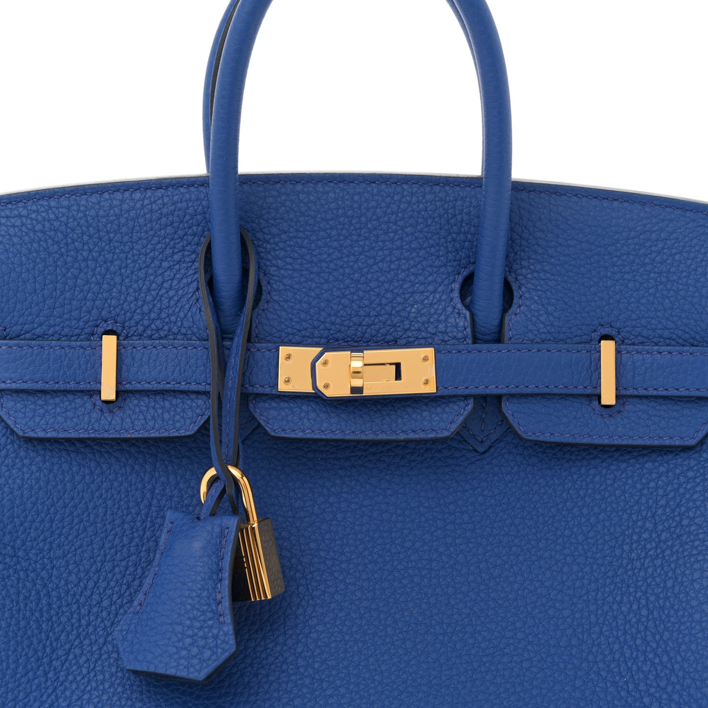 Togo Birkin 25 Bleu Royal