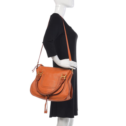 Chloe Calfskin Medium Marcie Satchel Indian Summer 2 of 11