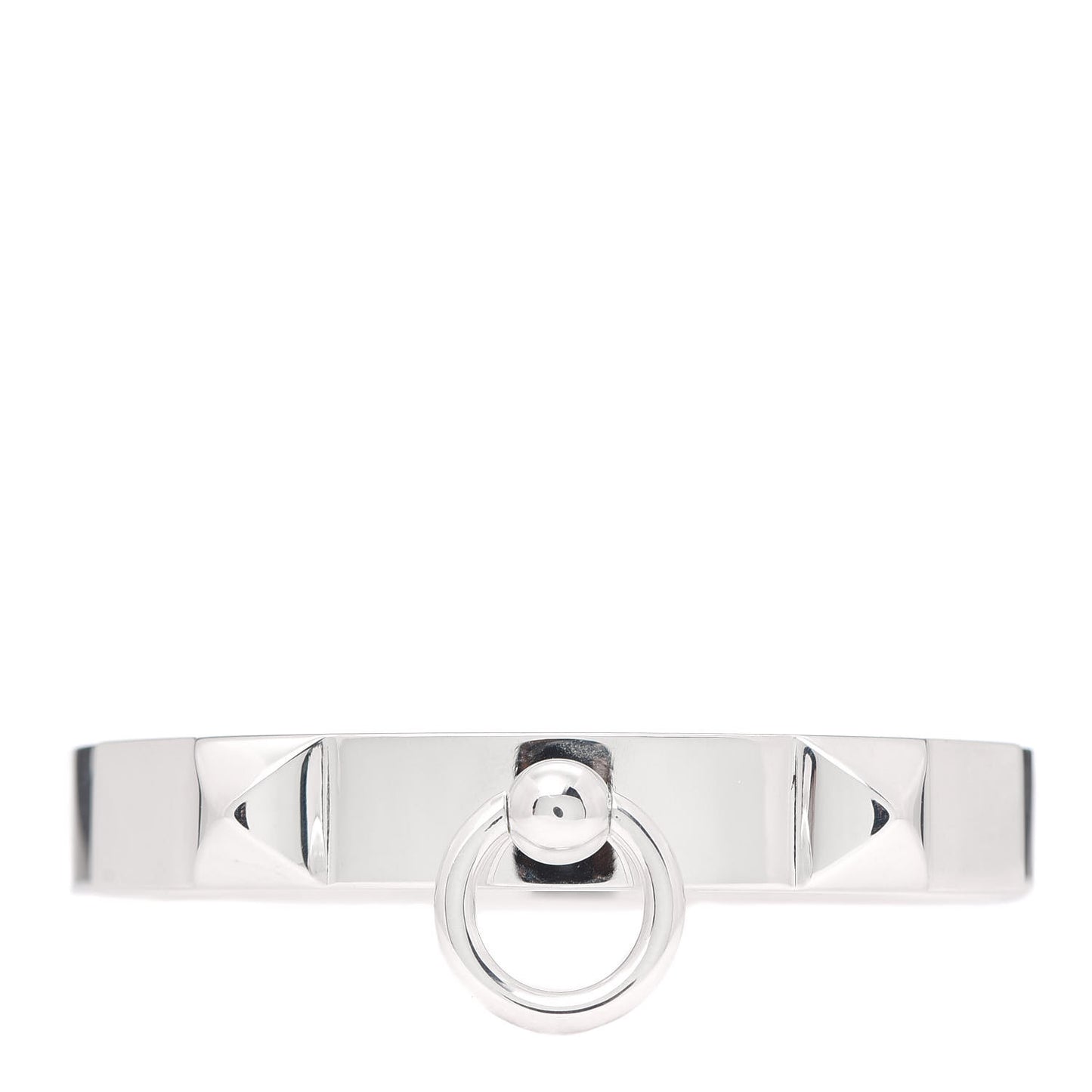 Sterling Silver PM Collier De Chien Bracelet SH