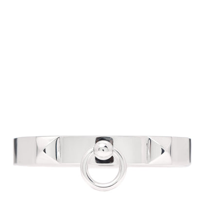Hermes Sterling Silver PM Collier De Chien Bracelet SH 1 of 6