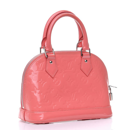 Louis Vuitton Vernis Alma BB Poppy 3 of 12