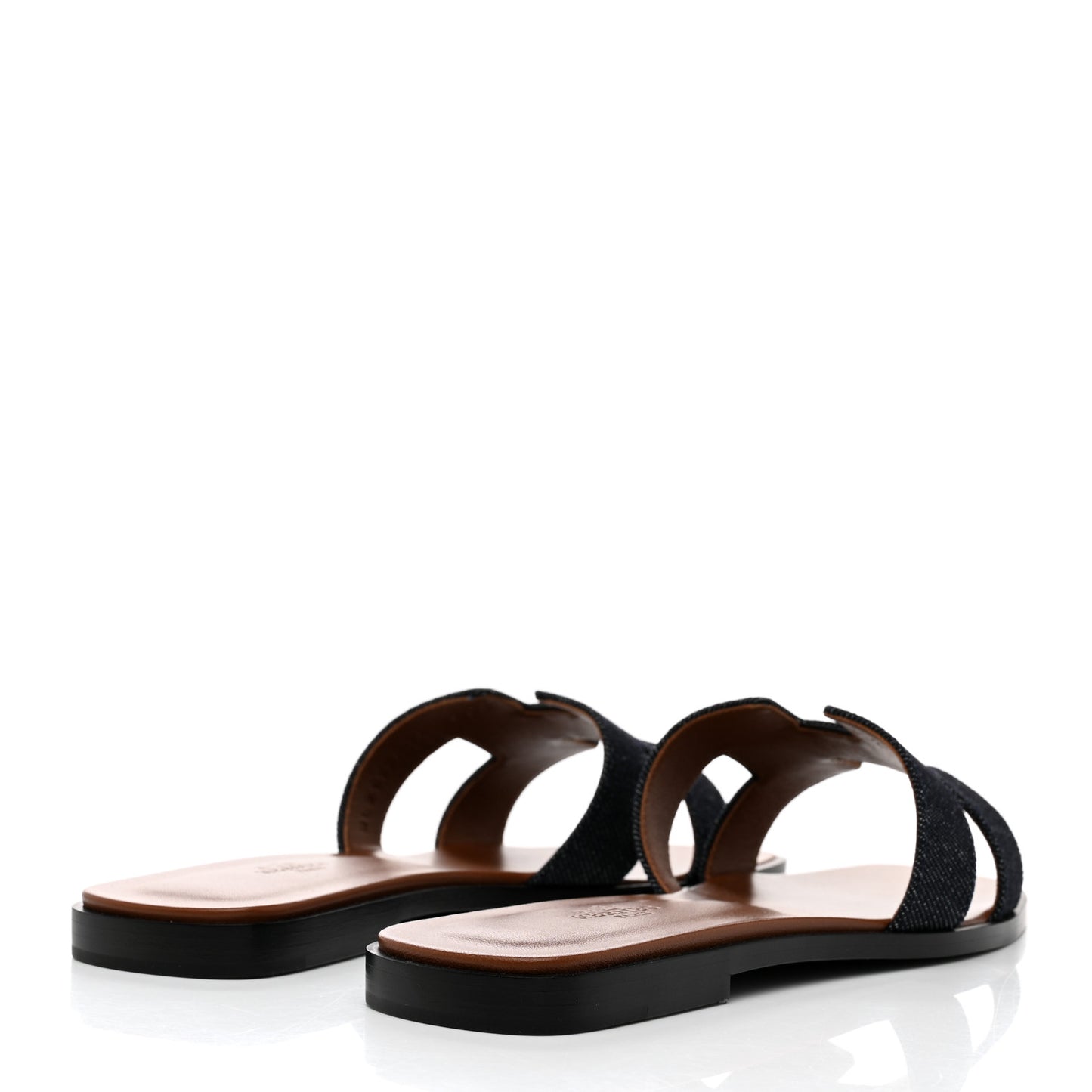 Denim Oran Sandals 38.5 Bleu Brut