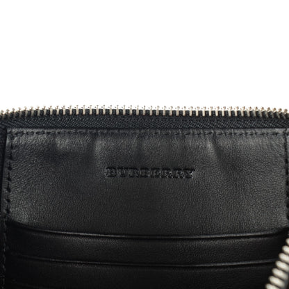 Burberry Mega Check Peyton Crossbody Clutch Bag Black 6 of 8
