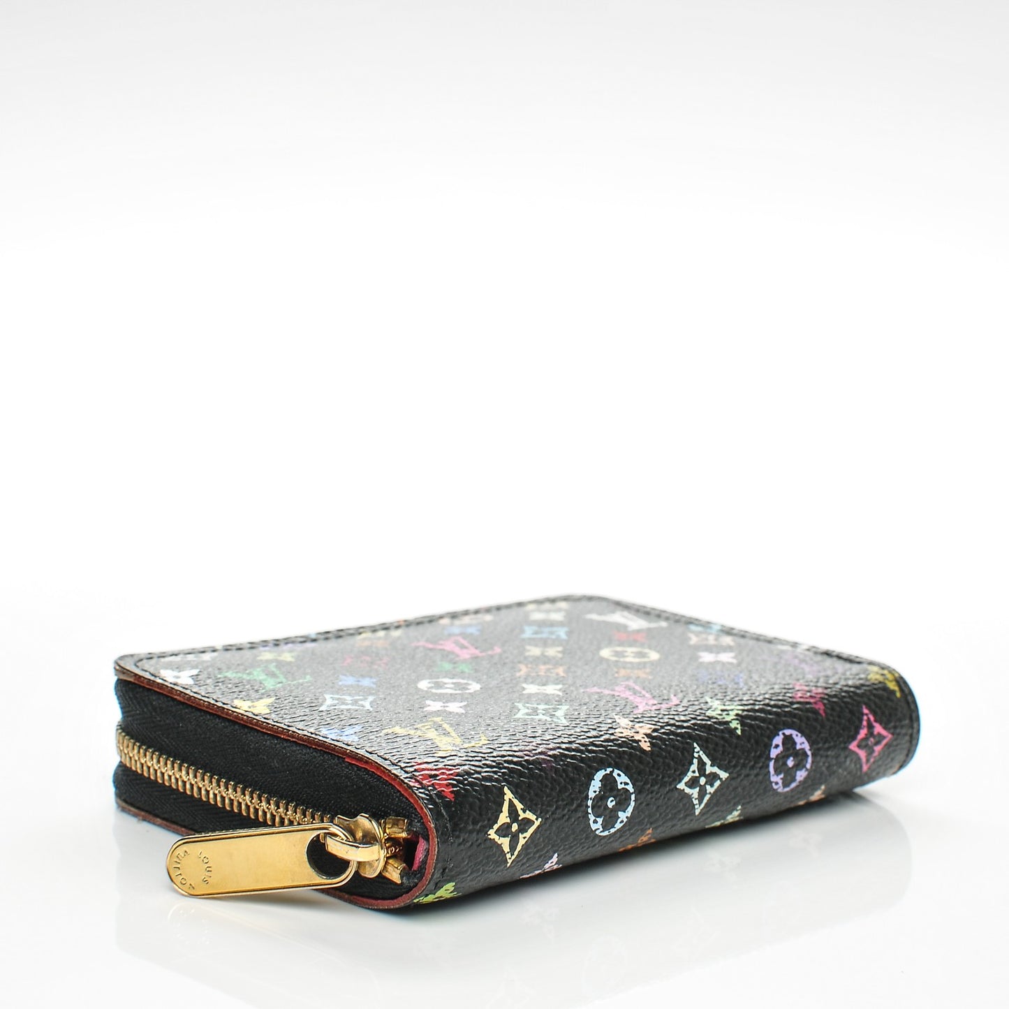 Monogram Multicolor Zippy Coin Purse Black Grenade