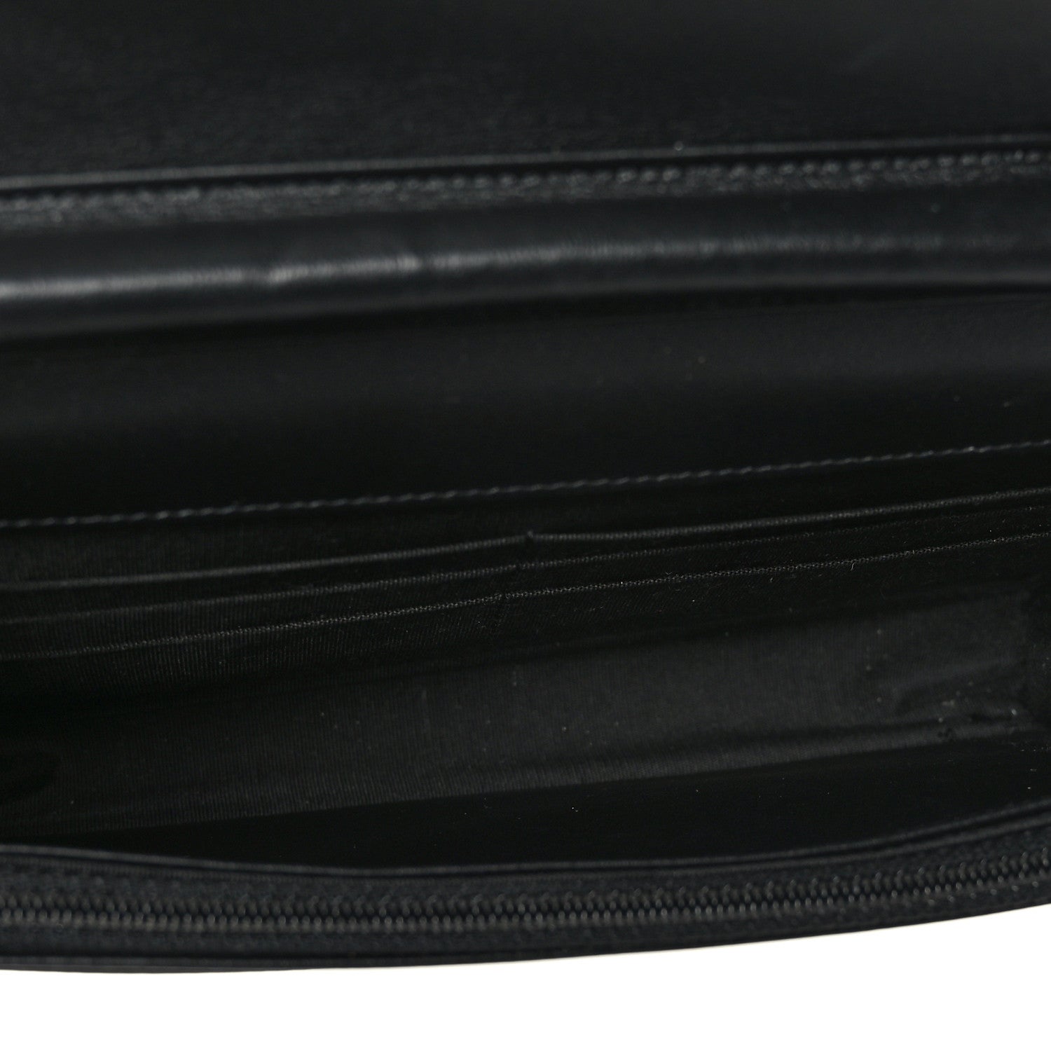 Chanel Caviar Quilted Boy Wallet On Chain WOC Black 4 of 8