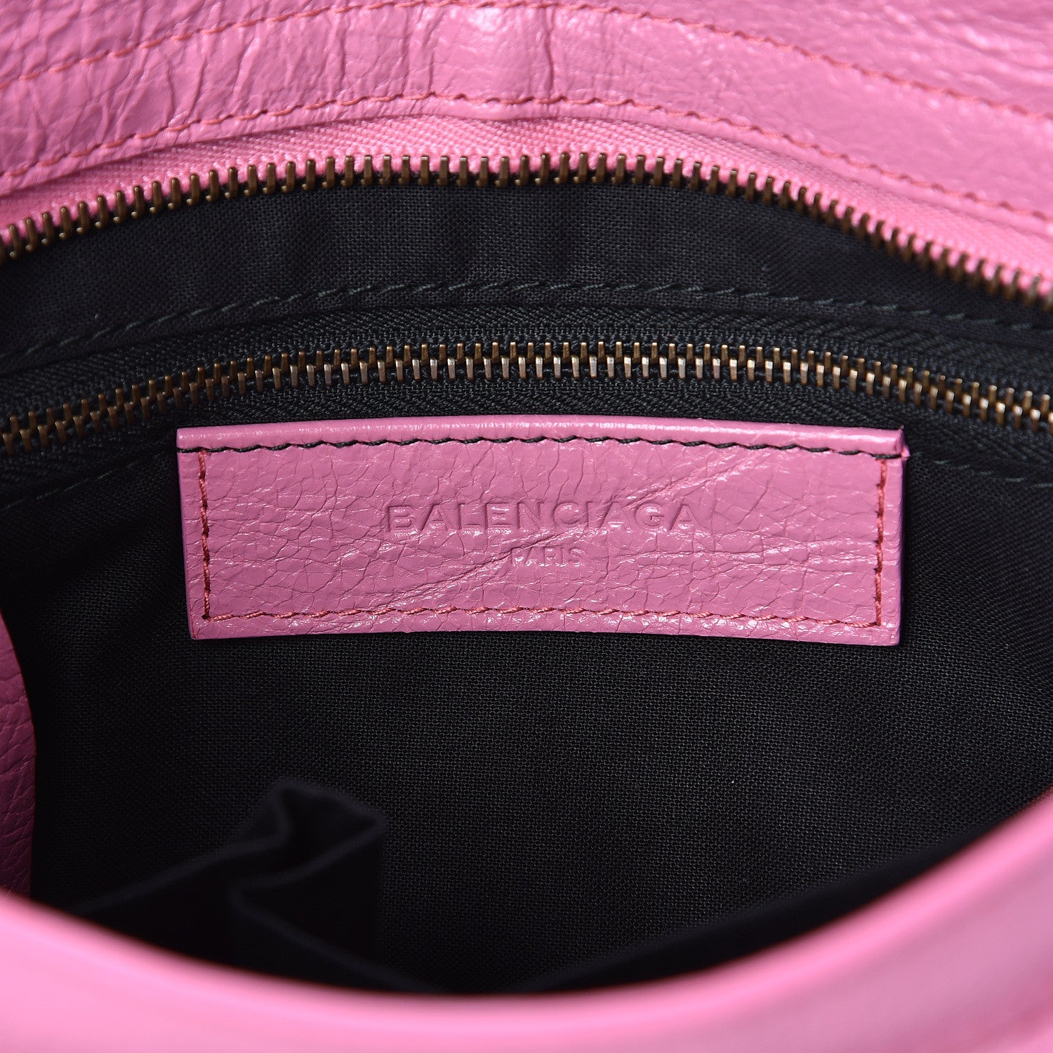 Balenciaga Agneau Classic Silver Hardware S City Rose Guimauve 6 of 10