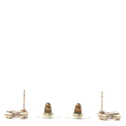Chanel Pearl CC Earrings Gold 3 of 4