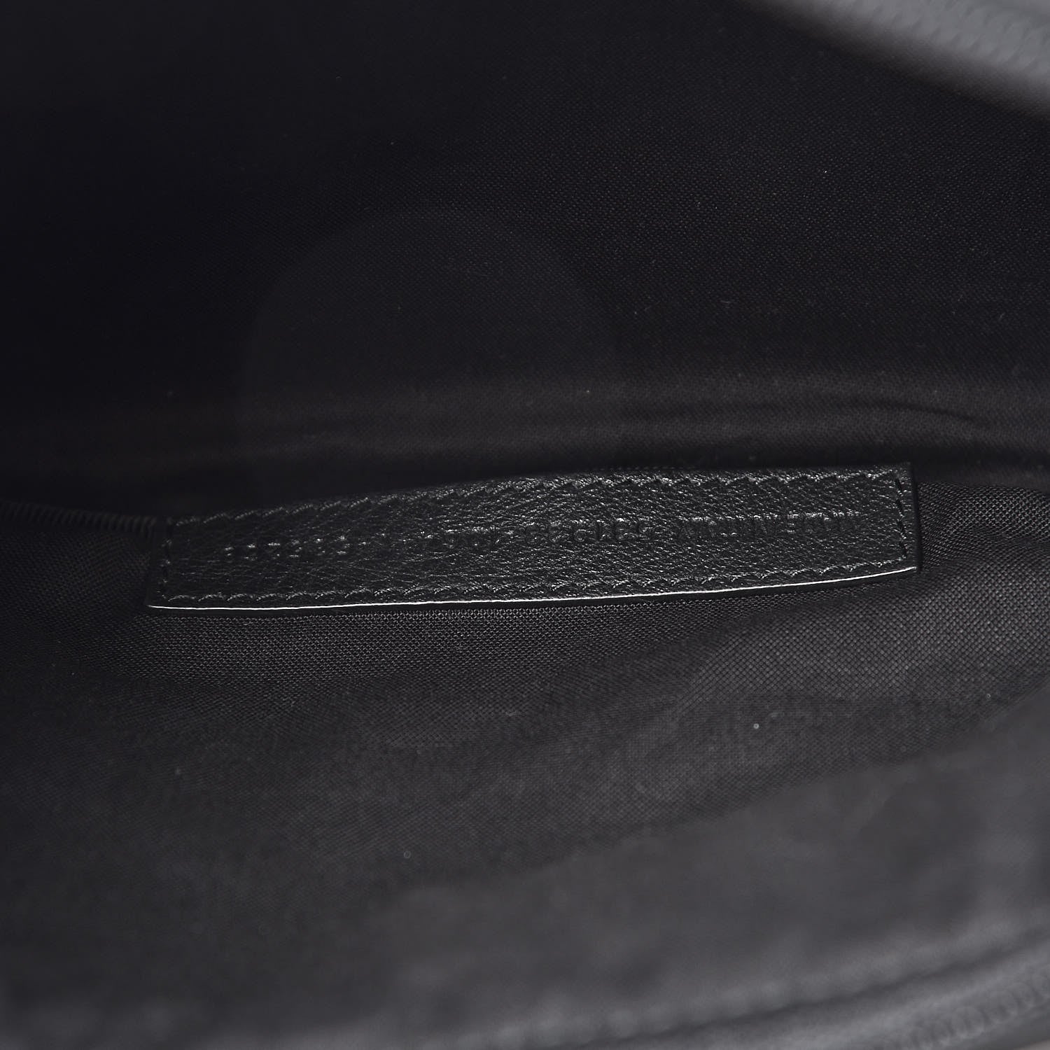 Balenciaga Calfskin Everyday Logo Belt Bag Black 8 of 10