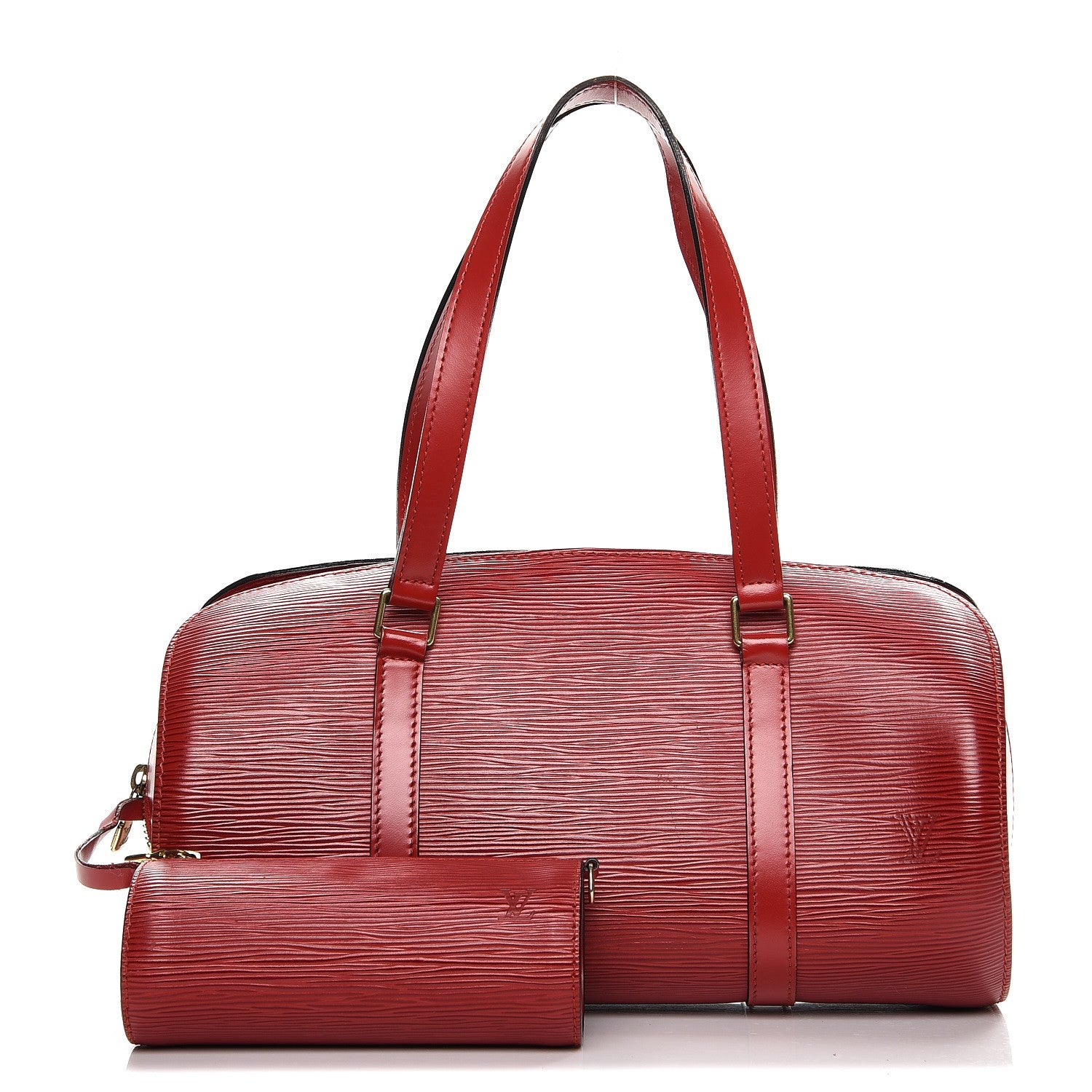 Louis Vuitton Epi Soufflot Castillan Red 1 of 9